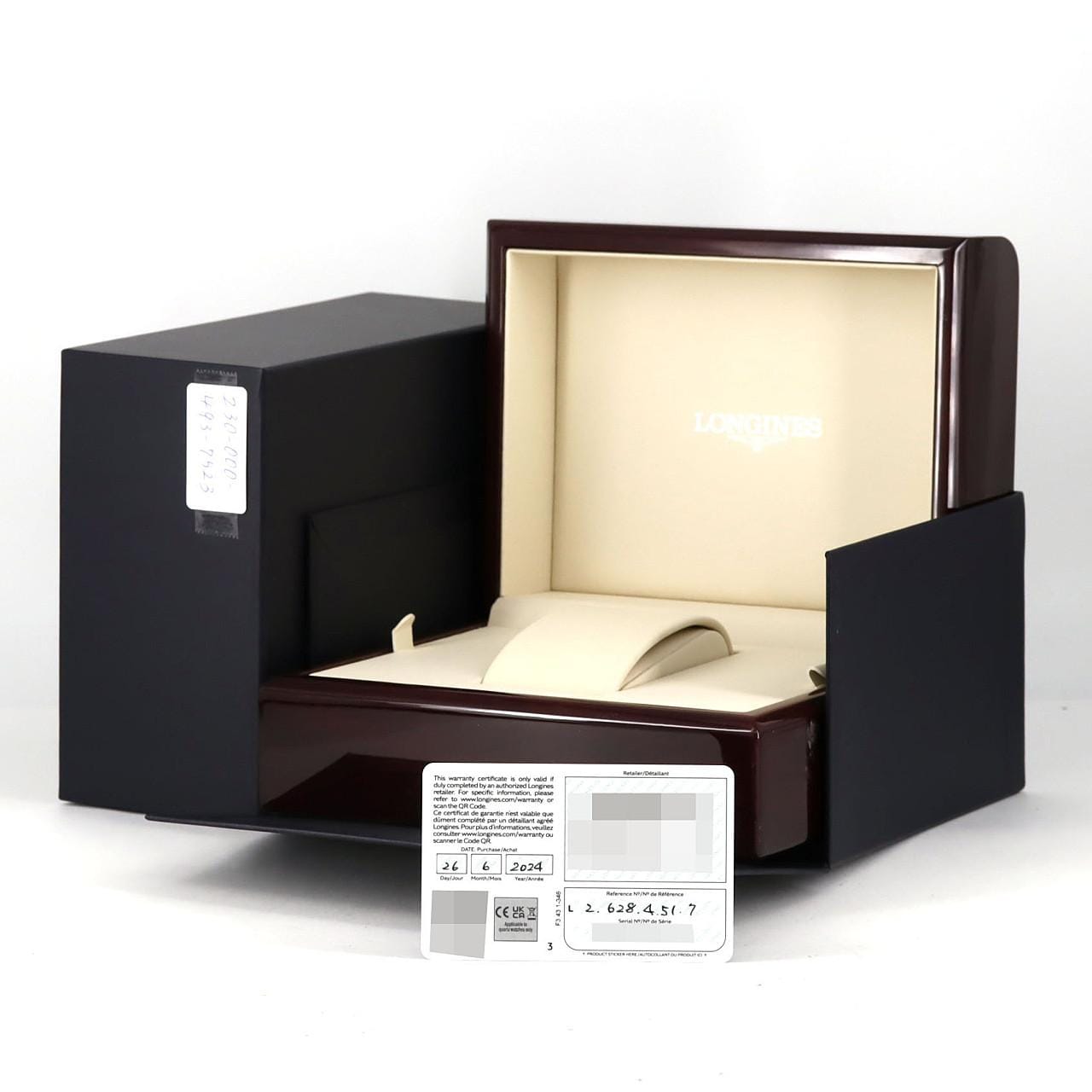 【ノーメンテナンス還元価格】ロンジン マスターコレクション L2.628.4.51.7 SS 自動巻