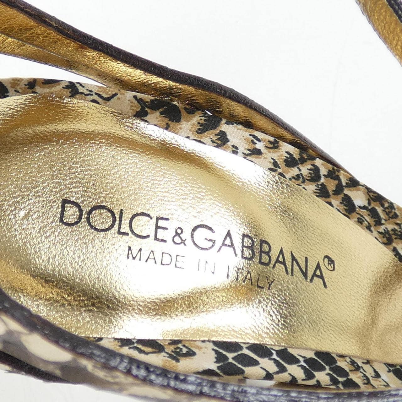 ドルチェアンドガッバーナ DOLCE&GABBANA サンダル