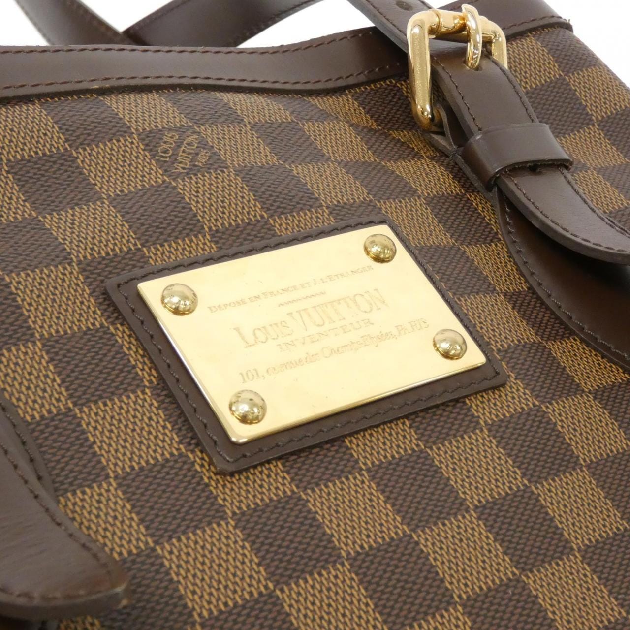 LOUIS VUITTON Damier Hampstead GM N51203 Bag