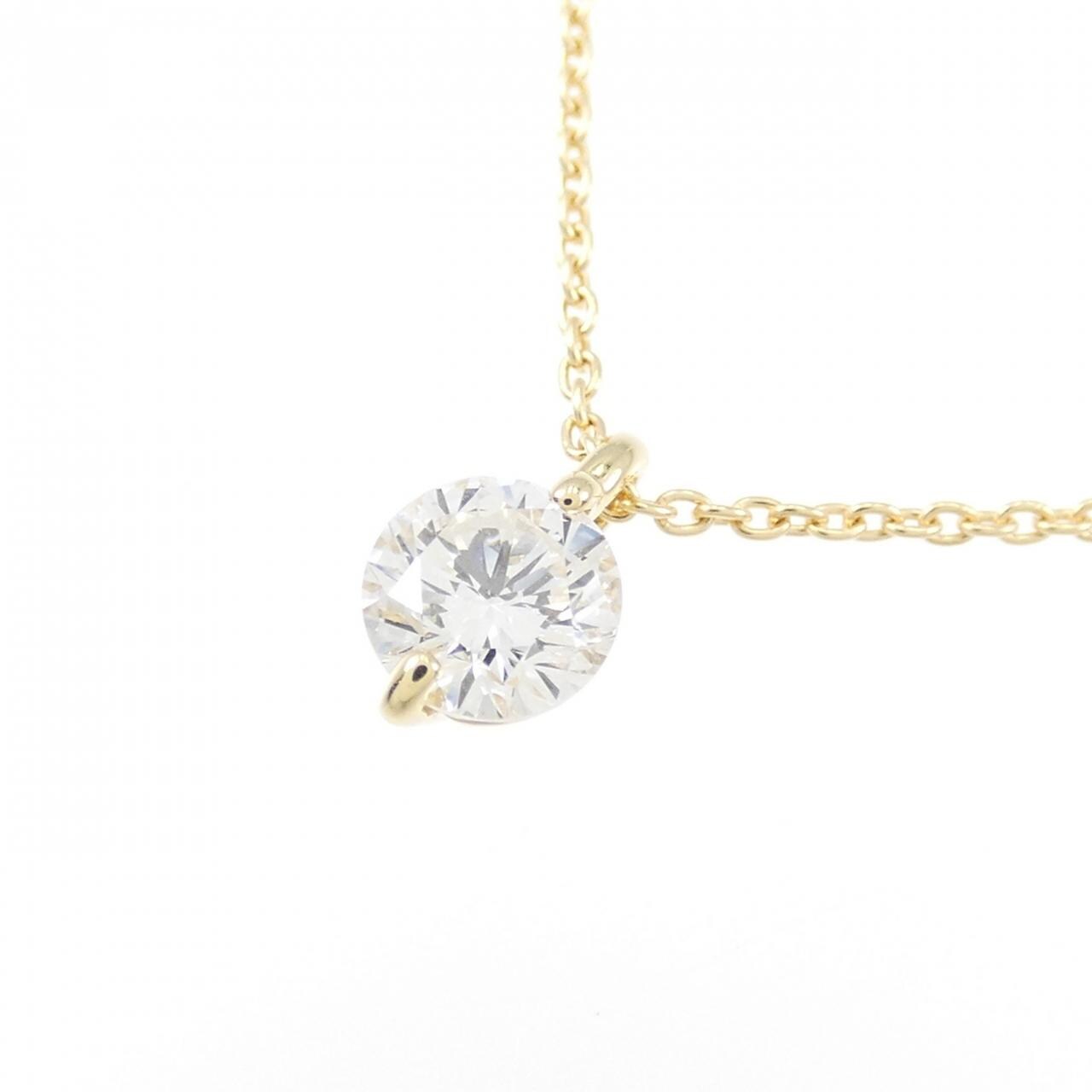 【リメイク】K18YG ダイヤモンド ネックレス 0.340CT G SI1 VG