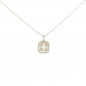 【新品】K18YG ダイヤモンド ネックレス 0.43CT