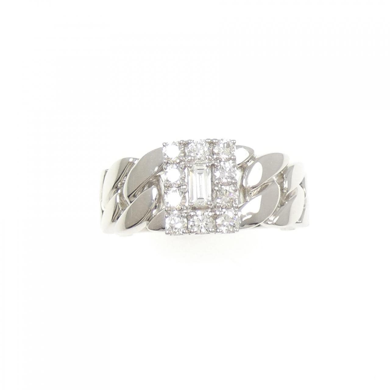 【新品】PT900 ダイヤモンド リング 0.53CT