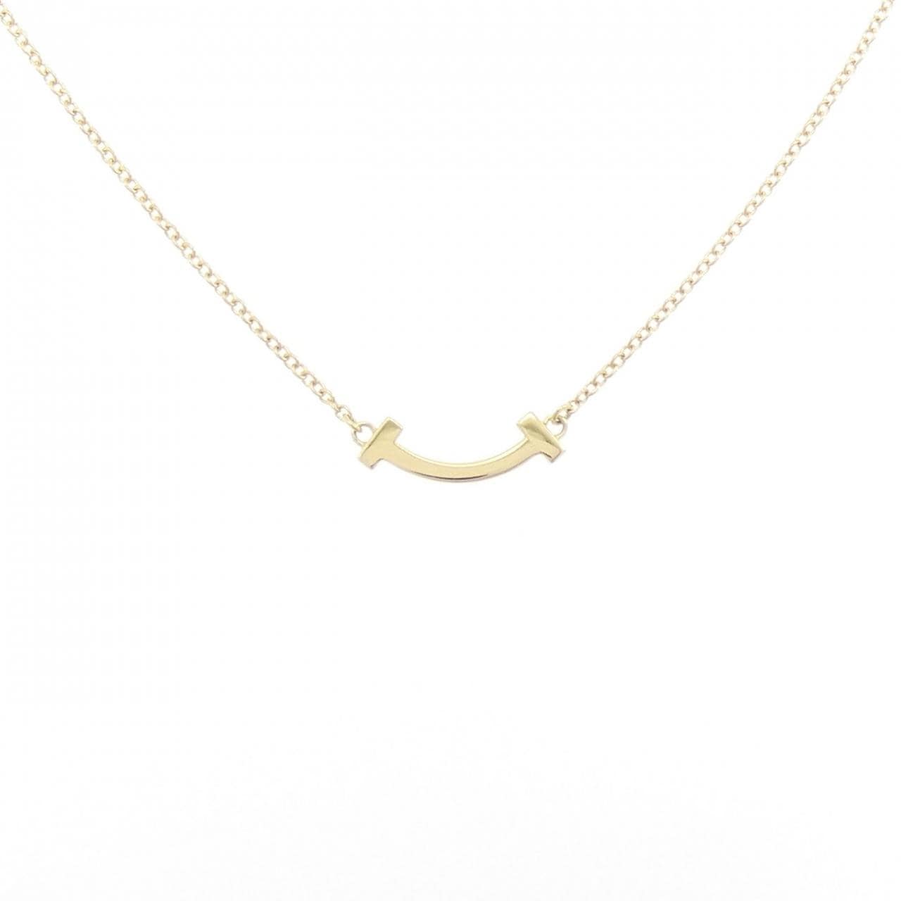 ティファニー Tスマイル ミニ ネックレス