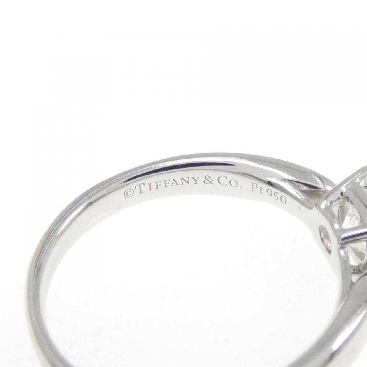 ティファニー ハーモニー リング 0.57CT H VVS2 3EXT