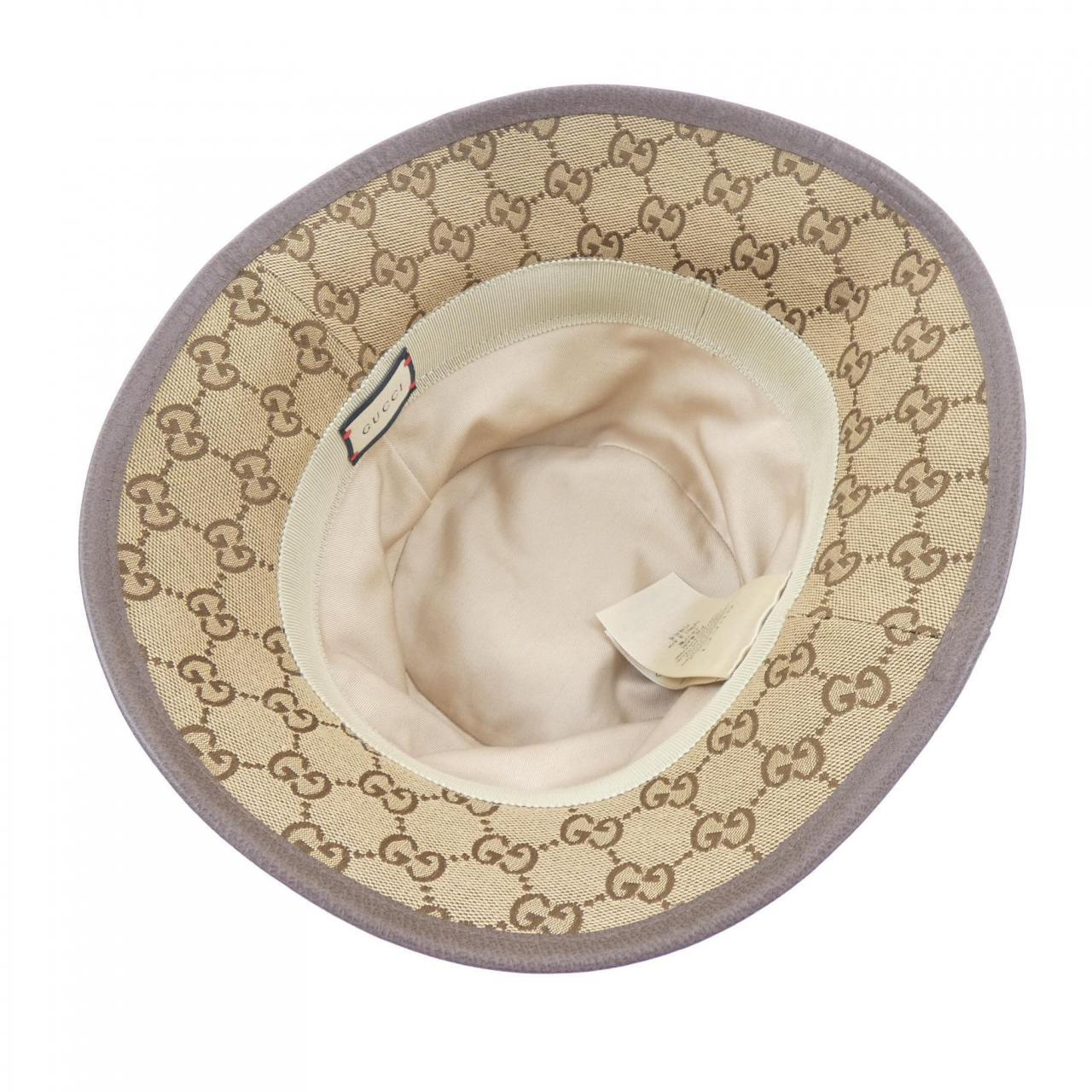 グッチ GUCCI GGキャンバス フェドラハット 576587 4HG62 ハット