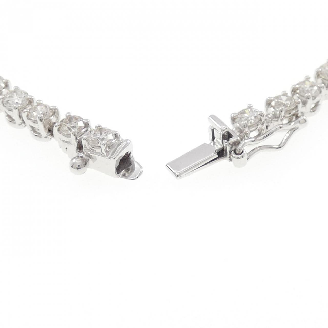 K18WG ダイヤモンド ブレスレット 3.00CT