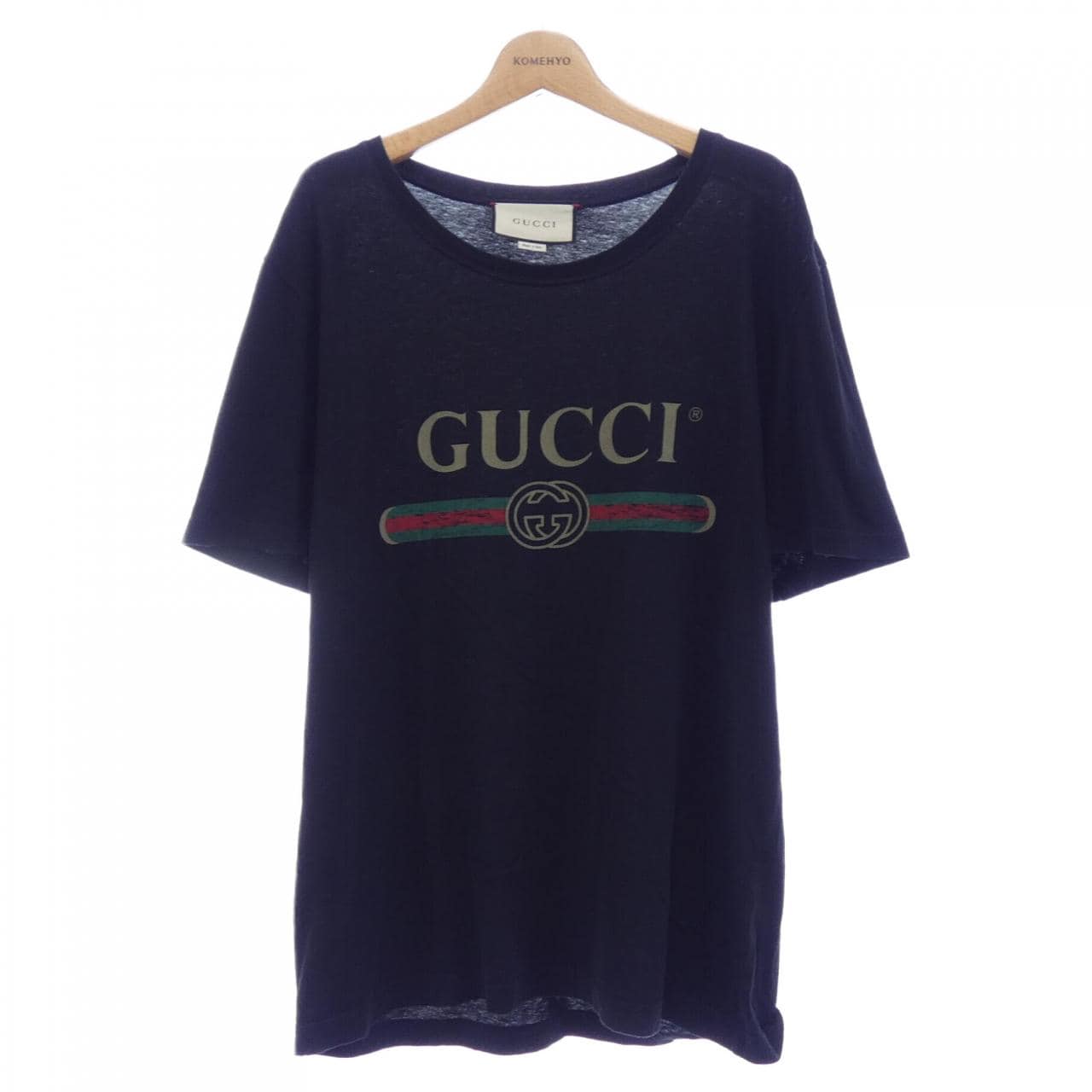 グッチ GUCCI GUCCIロゴウォッシュドオーバーサイズTシャツ 440103-X3F05 Tシャツ