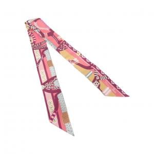 【未使用品】エルメス FANTAISIE D'ETRIERS ツイリー 063921S スカーフ