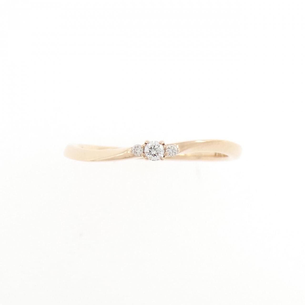 K10PG ダイヤモンド リング 0.03CT