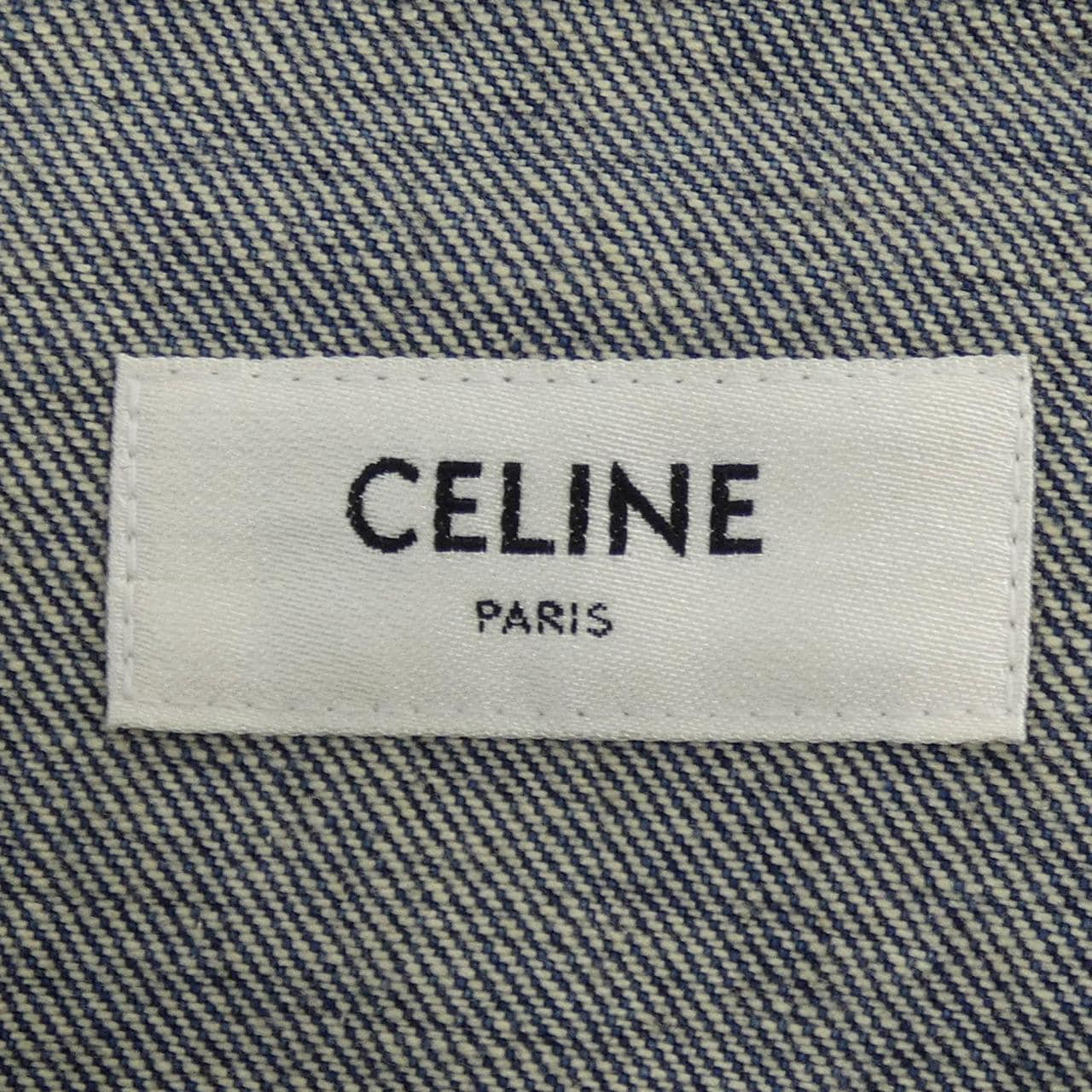 CELINE Triomphe 2Q827365M denim jacket