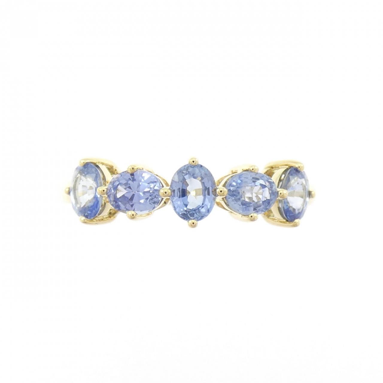 K18YG サファイヤ リング 1.25CT