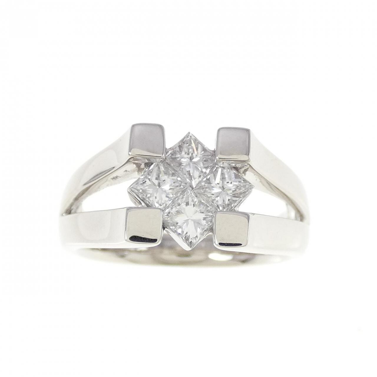 PT900 ダイヤモンド リング 0.75CT
