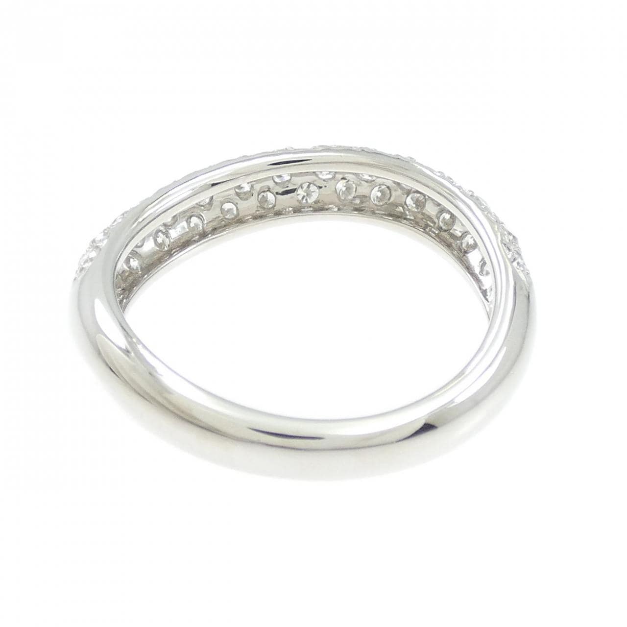 PT900 パヴェ ダイヤモンド リング 0.60CT
