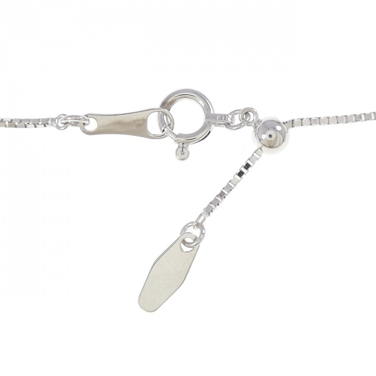 K18WG ベリル ネックレス 1.22CT