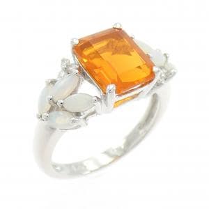 K14WG オパール リング