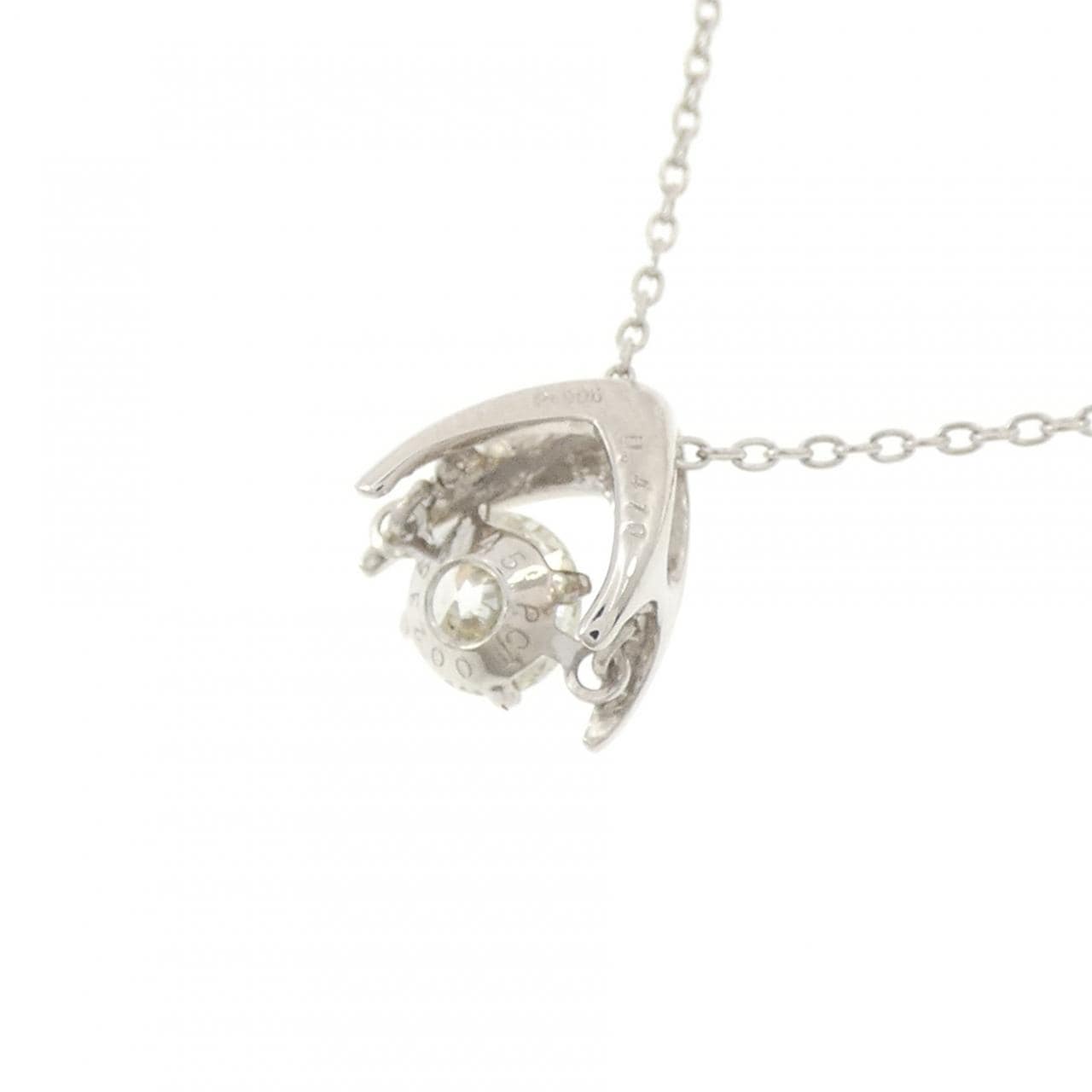 PT900/PT850 ダイヤモンド ネックレス 0.410CT