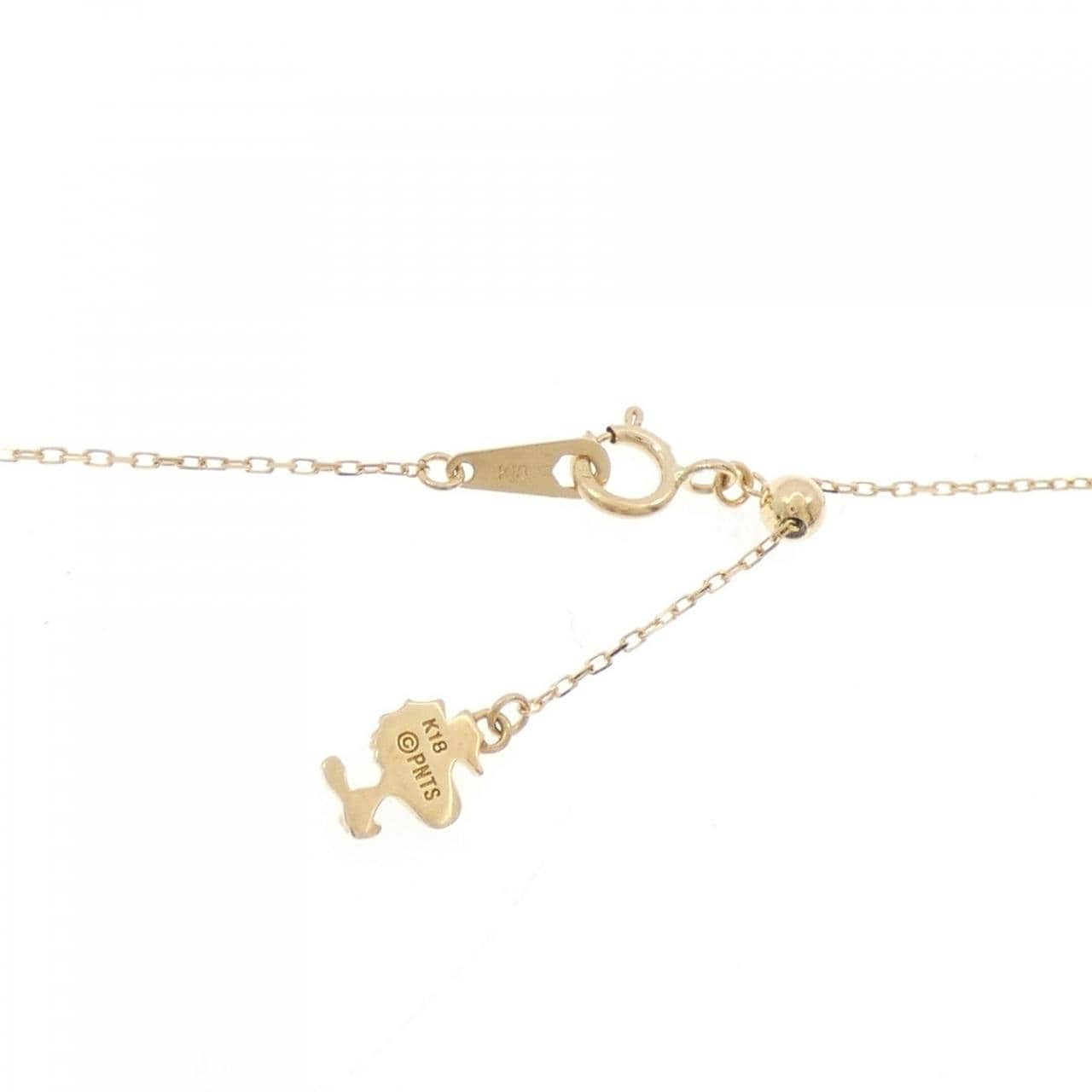 K18YG chain necklace