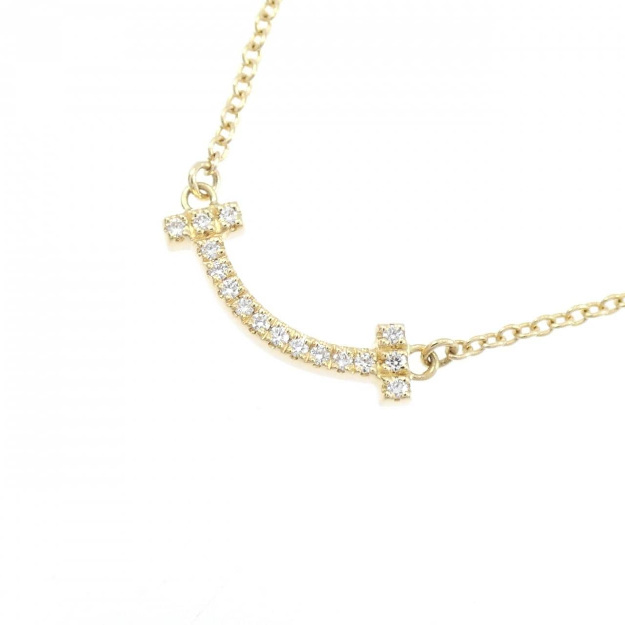 ティファニー Tスマイル ミニ ネックレス