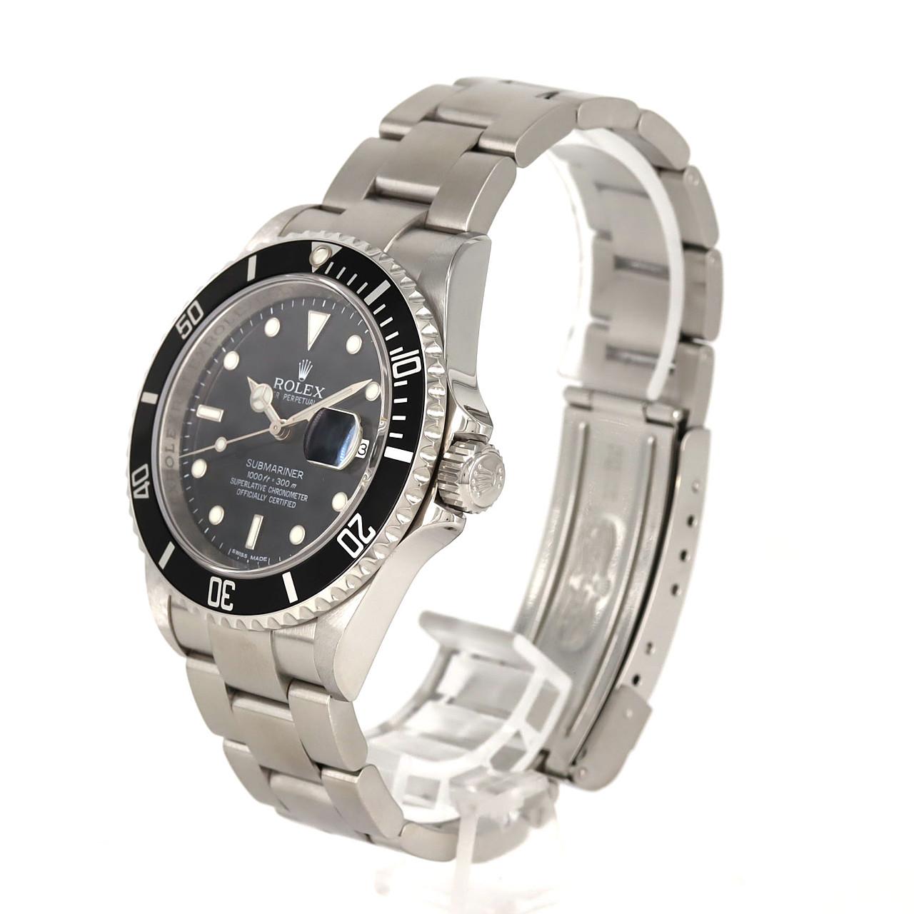 ロレックス サブマリーナーデイト 16610 SS 自動巻 ランダム番