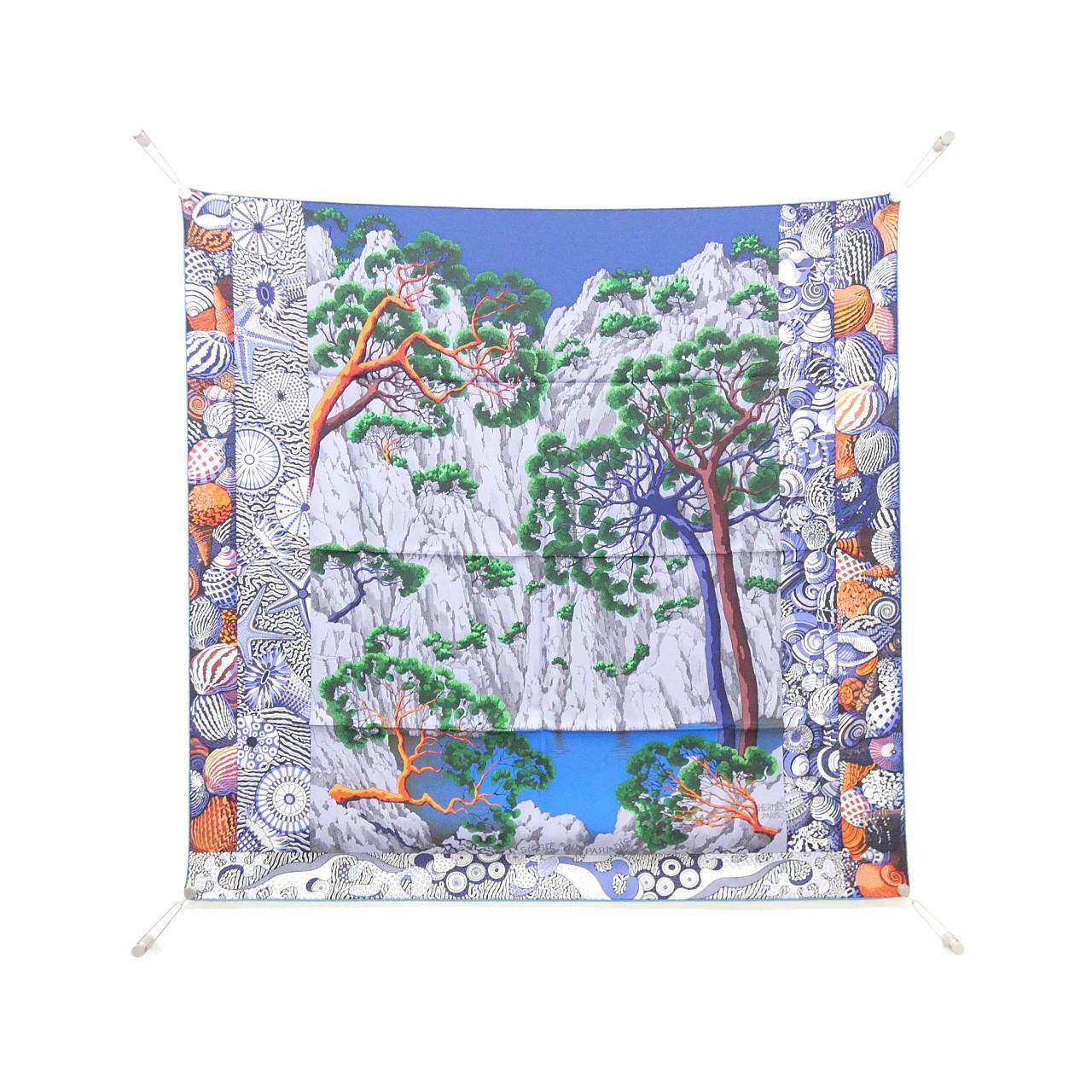 エルメス SIESTE AU PARADIS カレ 002955S スカーフ