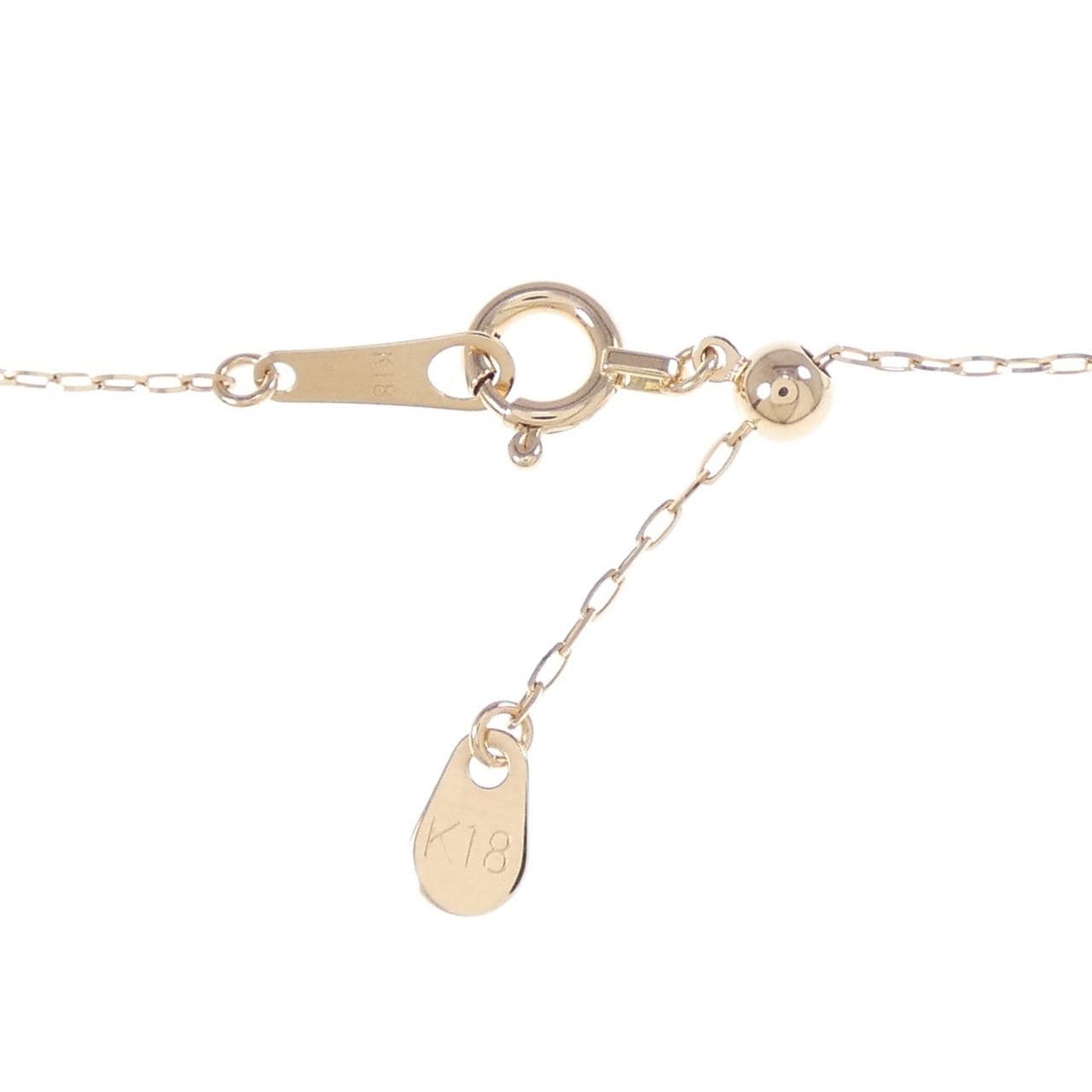 K18PG モルガナイト ネックレス 1.10CT