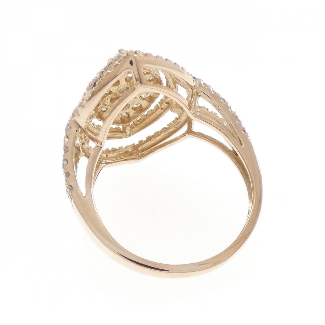 K18PG ダイヤモンド リング 1.13CT