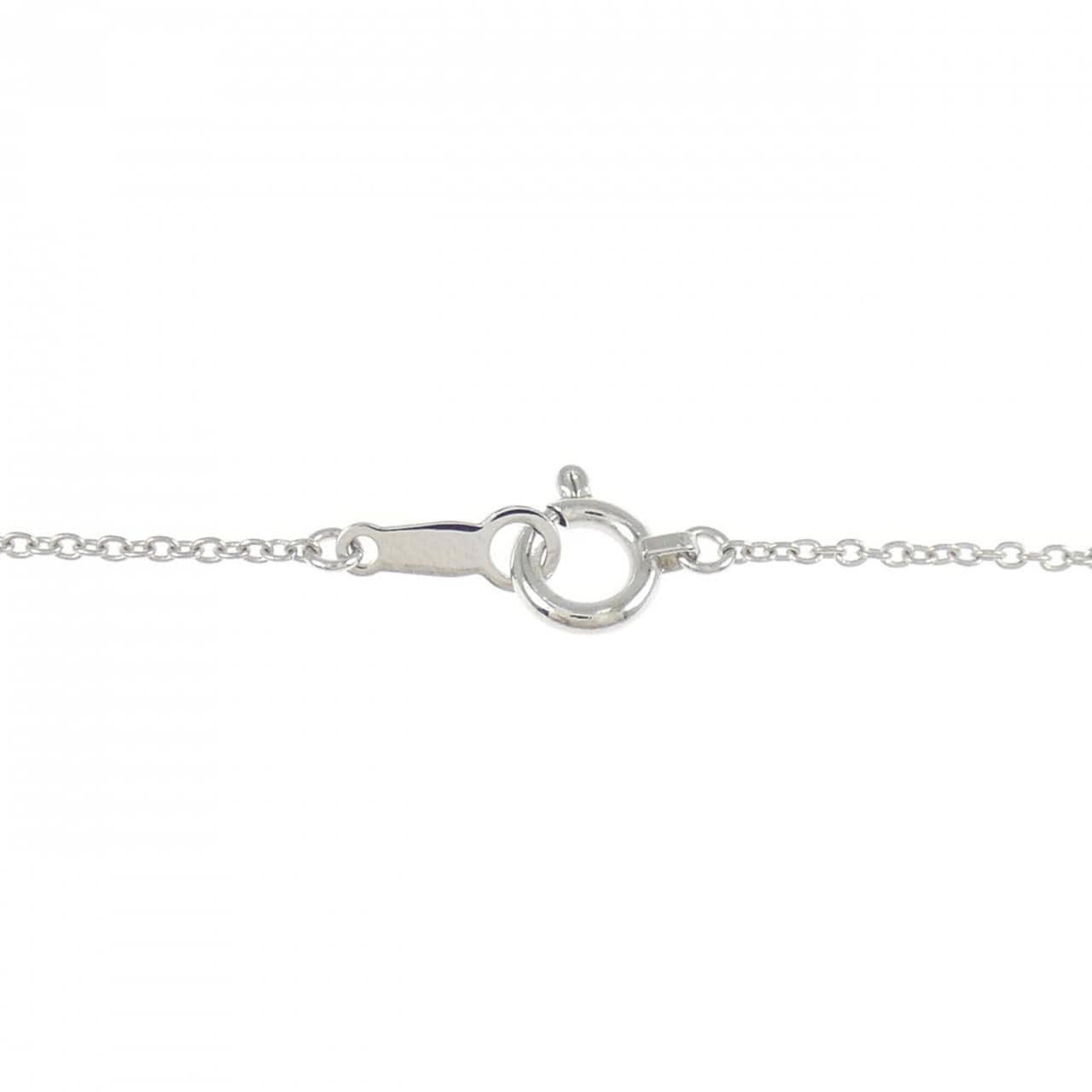 PT900/PT850 フラワー オパール ネックレス