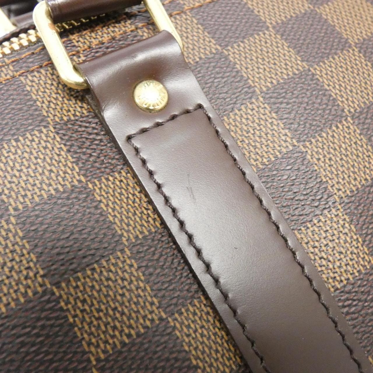 LOUIS VUITTON Damier Keepall Bandouliere 55cm N41414 Boston Bag