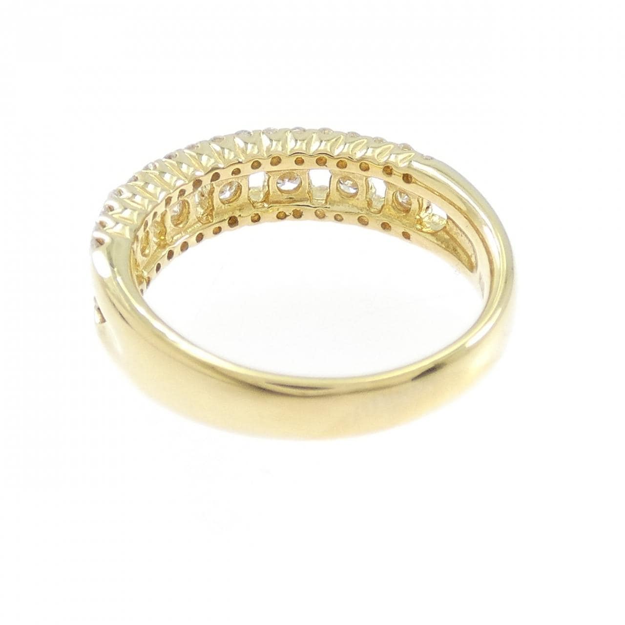 K18YG ダイヤモンド リング 0.60CT