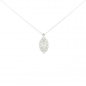 【新品】PT900/PT850 ダイヤモンド ネックレス 0.55CT