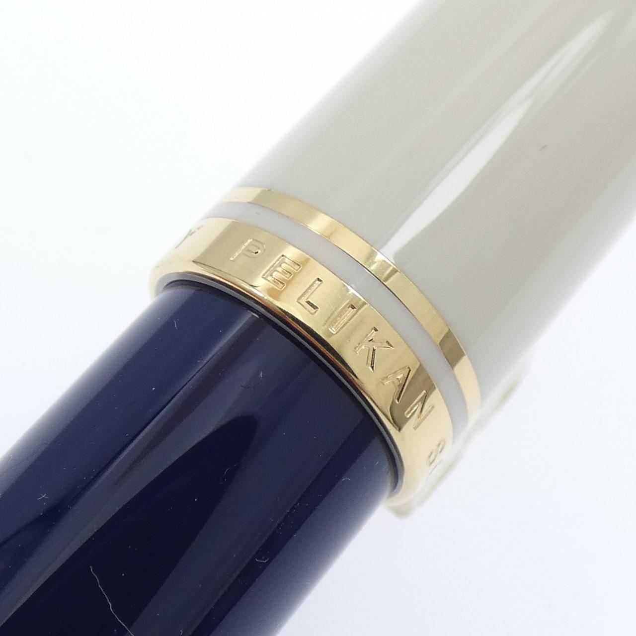 ペリカン スーベレーンM800クリームブルー 万年筆