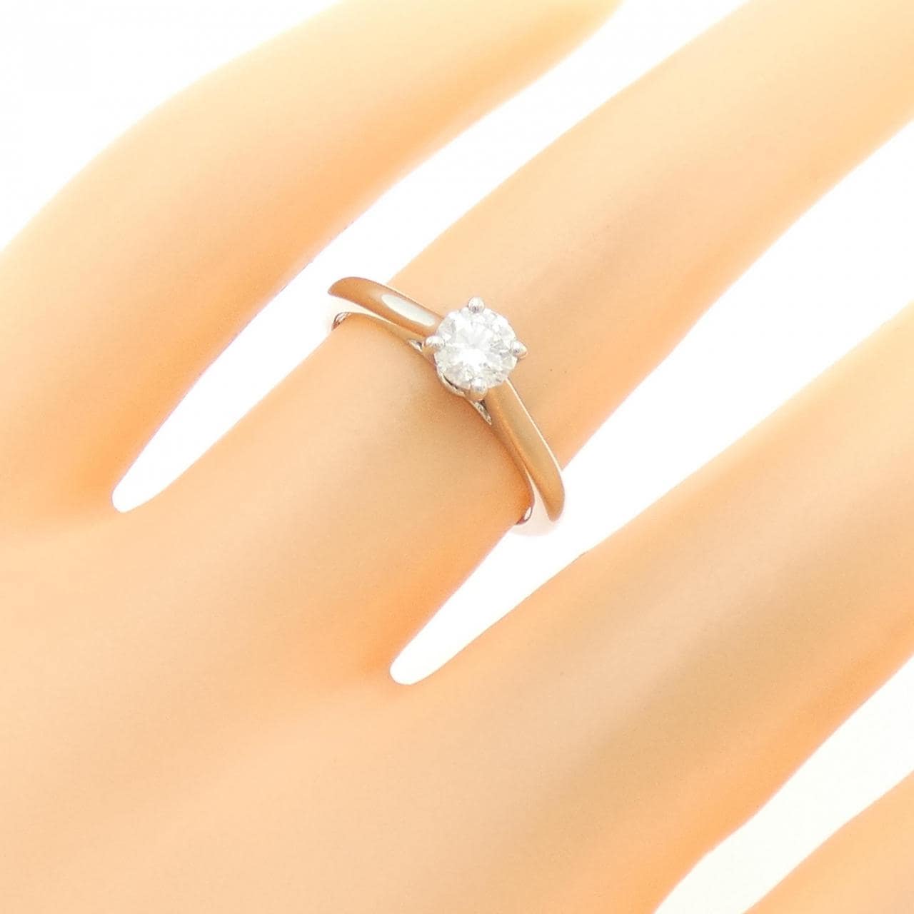 カルティエ 1895 ソリテール リング 0.32CT