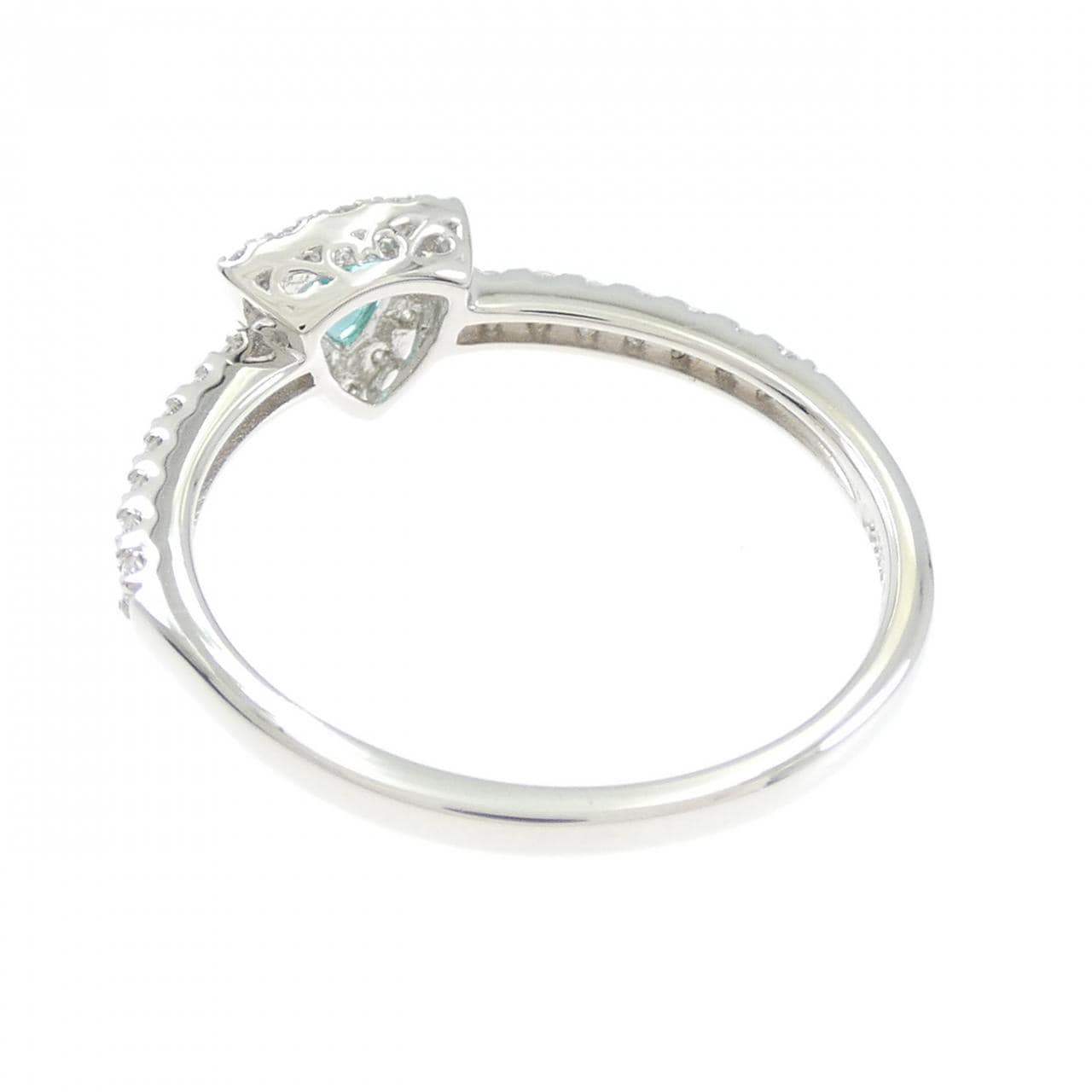 PT900 パライバトルマリン リング 0.15CT