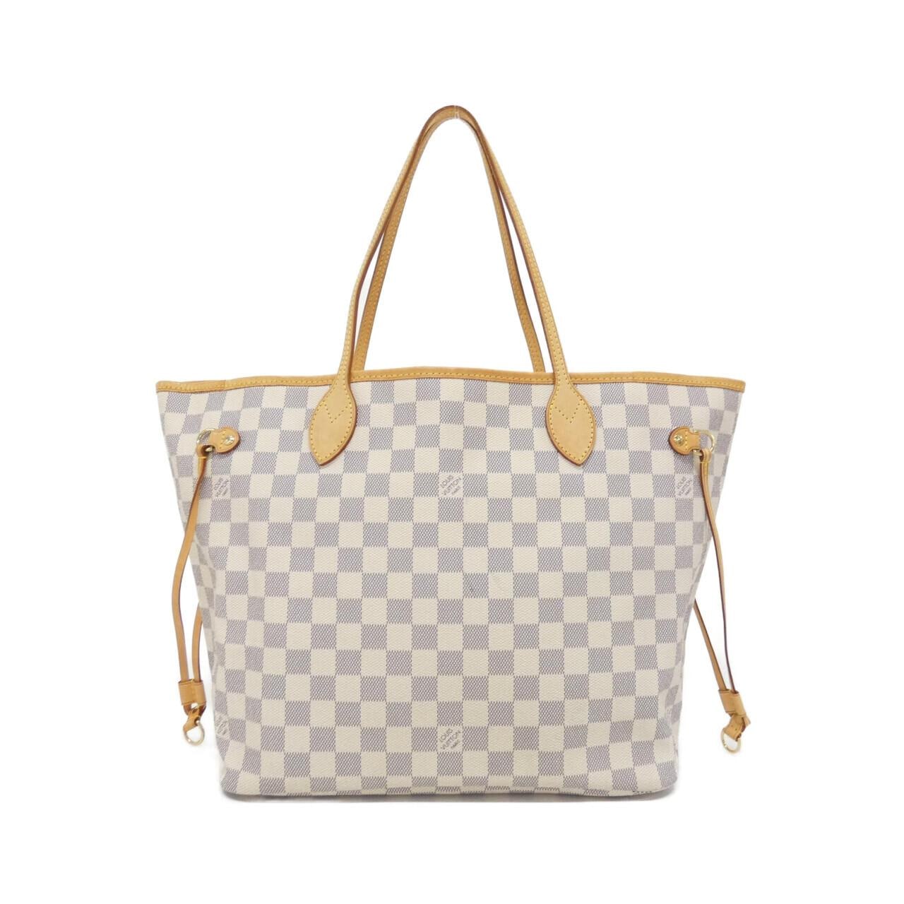 ルイヴィトン ダミエ アズール ネヴァーフル MM N51107 バッグ