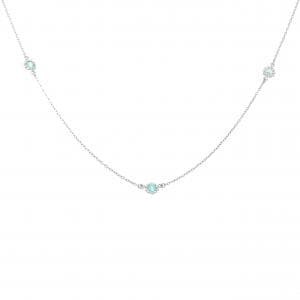 PT850 トルマリン ネックレス 0.60CT