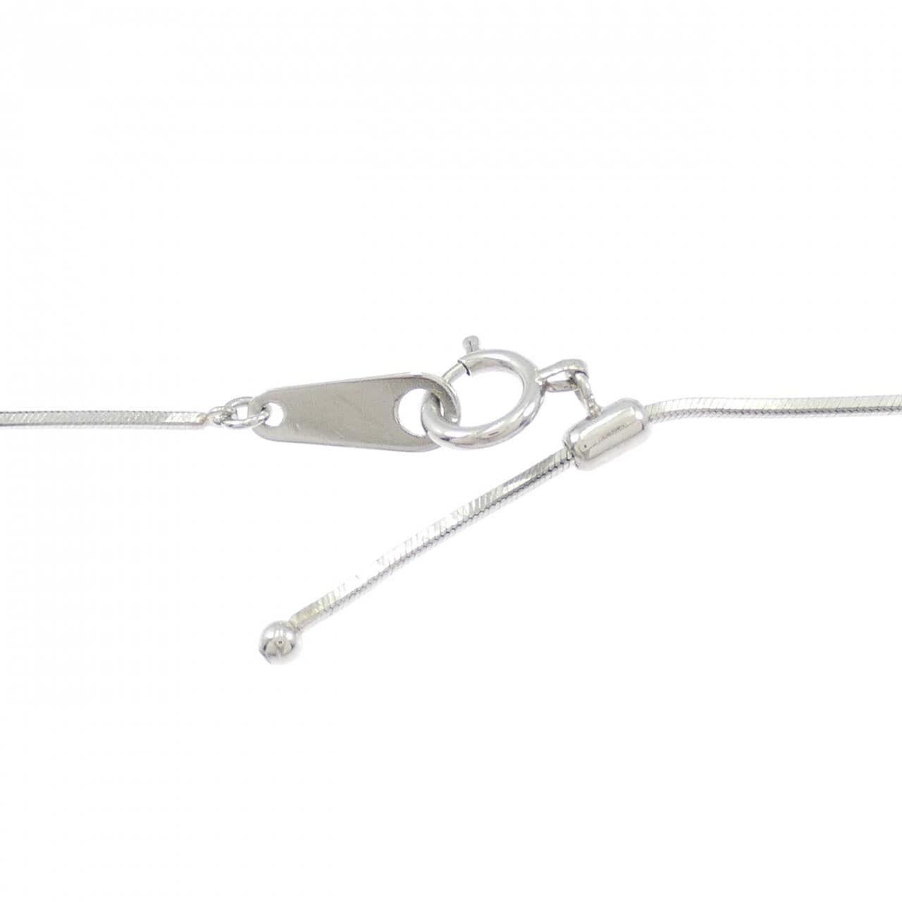 PT900/PT850 ソリティア ダイヤモンド ネックレス 2.359CT