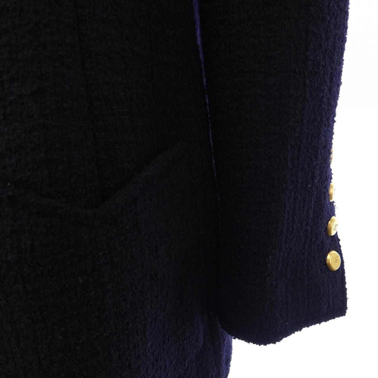 【ヴィンテージ】シャネル CHANEL P08262V04999 96A ノーカラージャケット
