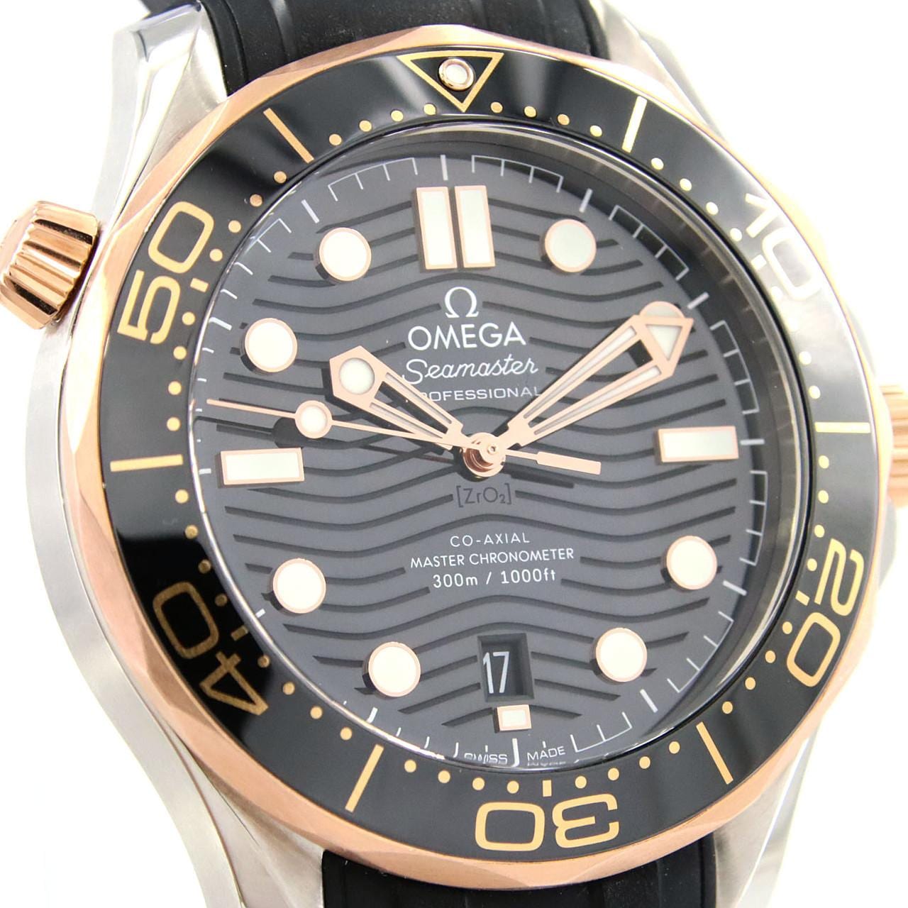 歐米茄 海馬 Diver 300M PG Combi 210.22.42.20.01.002 SSxPG自動上弦
