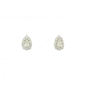 【新品】PT900 ダイヤモンド ピアス 0.30CT
