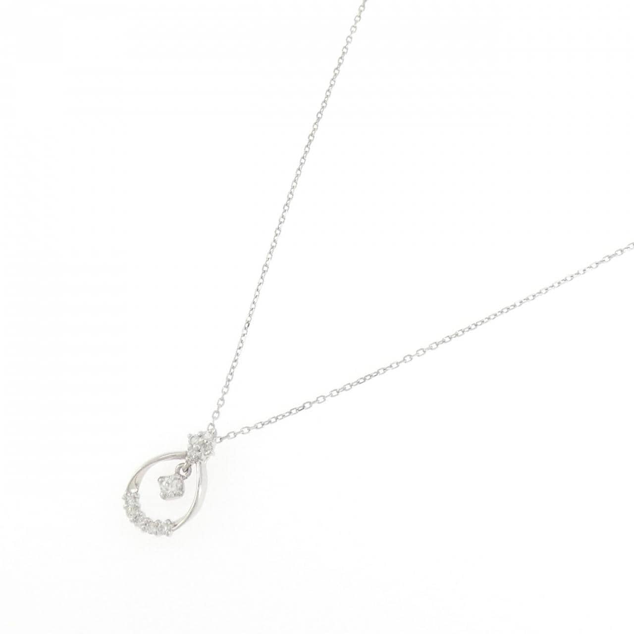 PT900/PT850 ダイヤモンド ネックレス 0.14CT