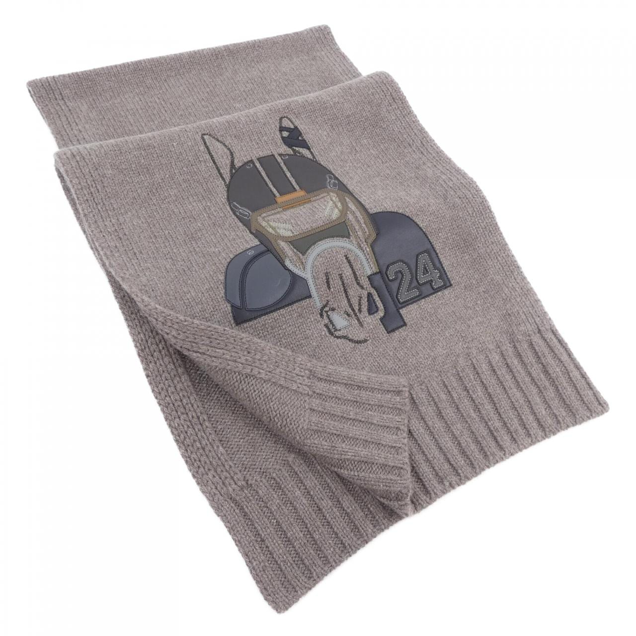 エルメス HERMES クォーターバッシュ H393972T MUFFLER
