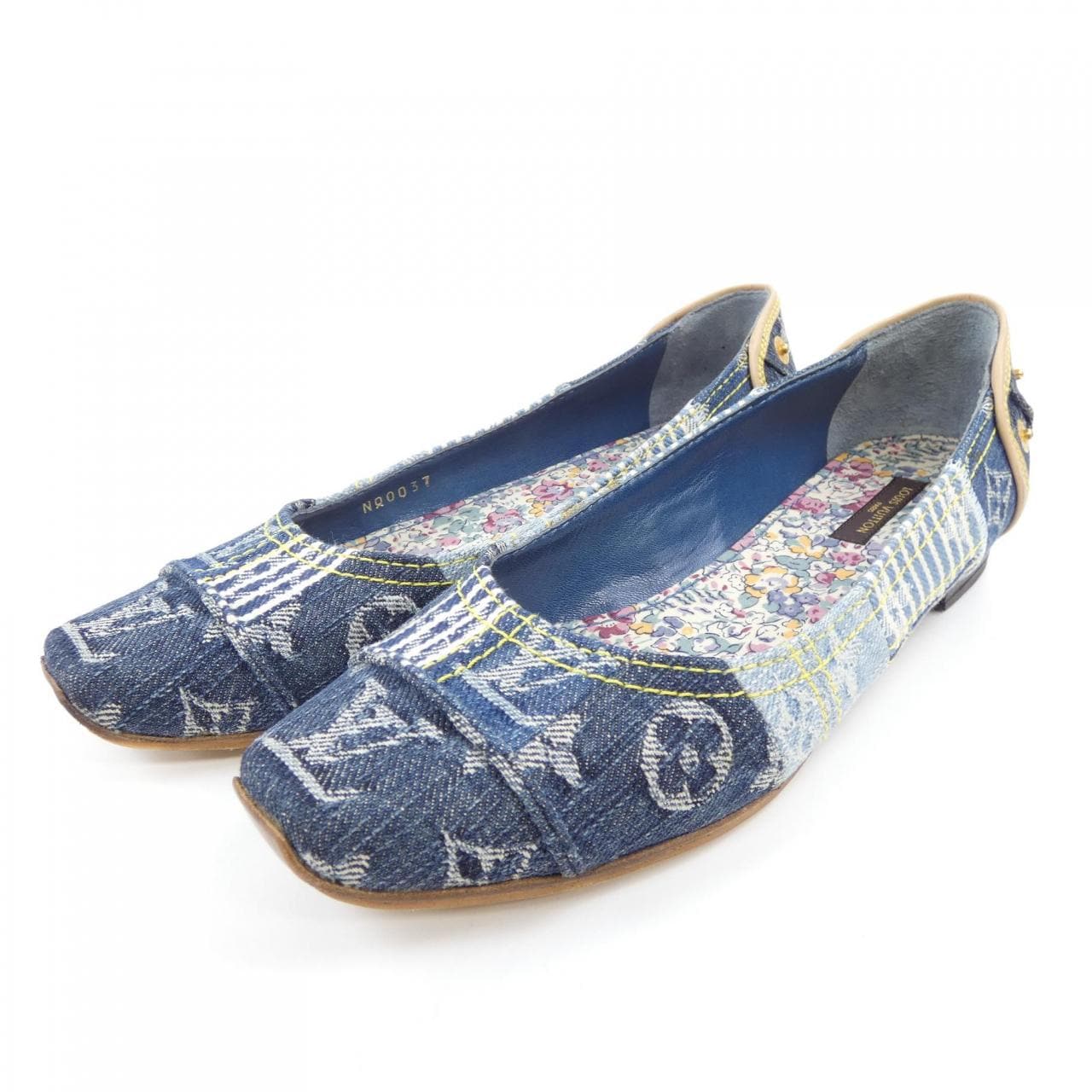 LOUIS VUITTON Vuitton NO0037 Flat Shoes