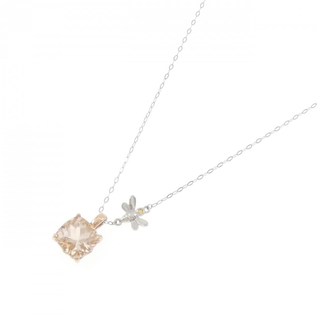 ジーエスティービー モルガナイト ネックレス 2.00CT