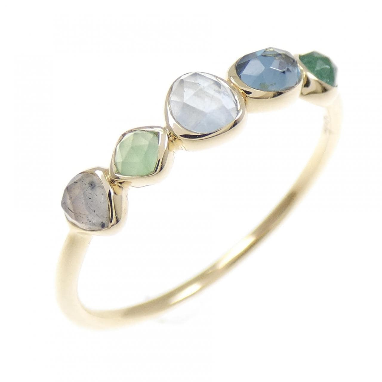 アガット カラーストーン リング