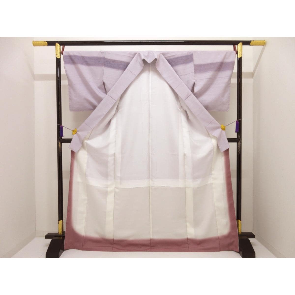 訪問着　【米沢紬】新田　胴抜き仕立