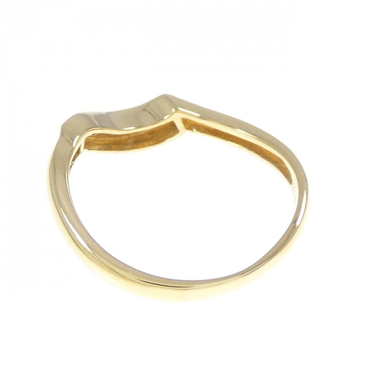 K18YG ダイヤモンド リング 0.10CT