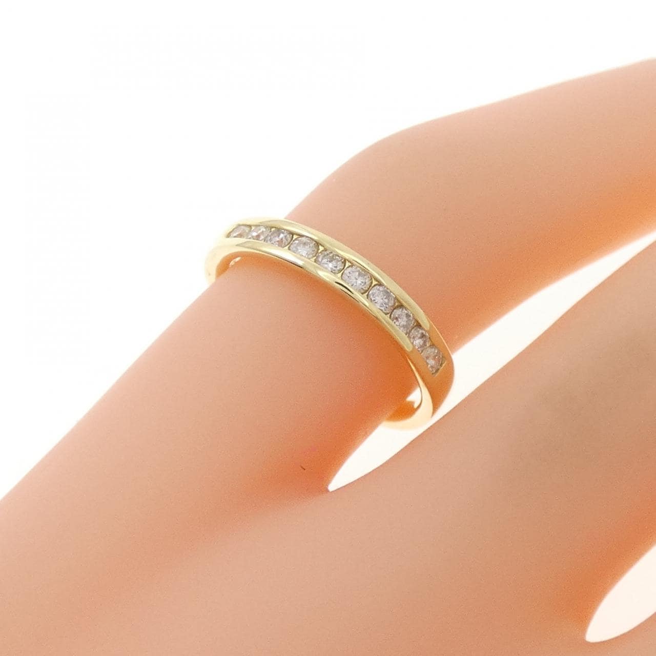 K18YG ダイヤモンド リング 0.20CT