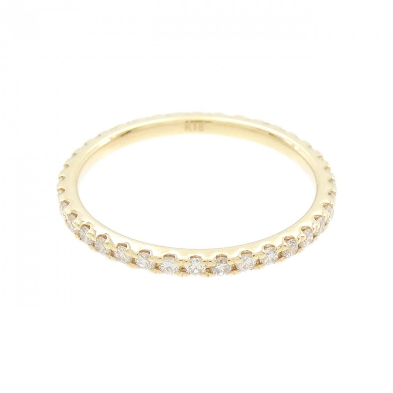 [Remake] K18YG Full Eternity Diamond Ring 0.362CT