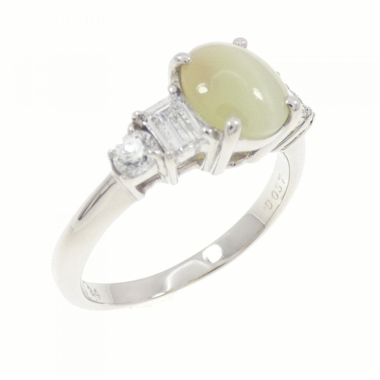 PT900 クリソベリルキャッツアイ リング 1.34CT