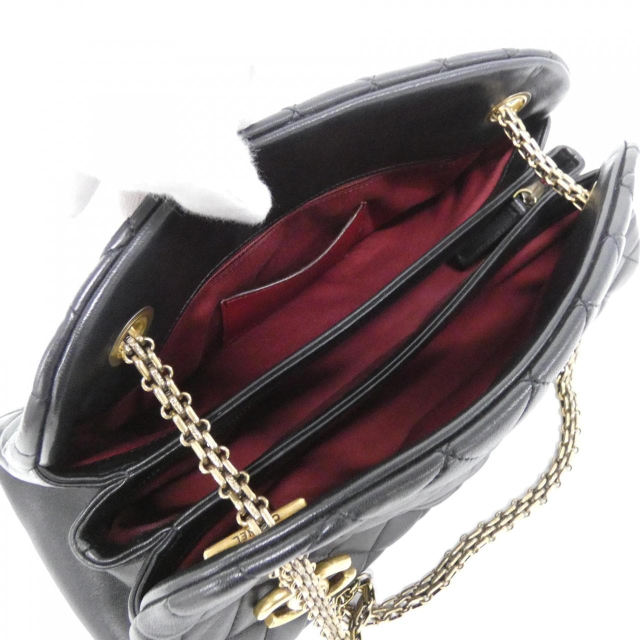 シャネル マドモアゼル ライン 49854 ショルダーバッグ